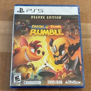 Crash Team Rumble Deluxe Edition for PS5 - Blue Cover
